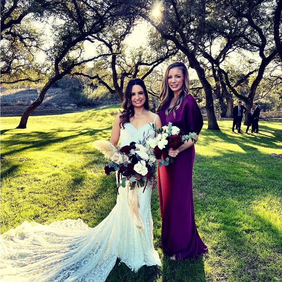 bhldn used bridesmaid dress | Dresses | Bhldn Worn Once Size:41 Nails for navy blue Leather Lace Shoes Komeri